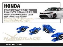 画像をギャラリービューアに読み込む, HARDRACE FOR CIVIC TYPE-R FL5 FRONT LOWER ARM BUSHING (BEARING TYPE) - REAR Q1547