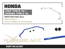 画像をギャラリービューアに読み込む, HARDRACE　HONDA CIVIC TYPE-R FL5 FRONT SWAY BAR　Q1227
